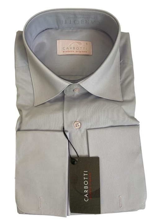 Férfi hosszú ujjú ing, mandzsettás, lila színű, S méret, pamut-poliészter anyag