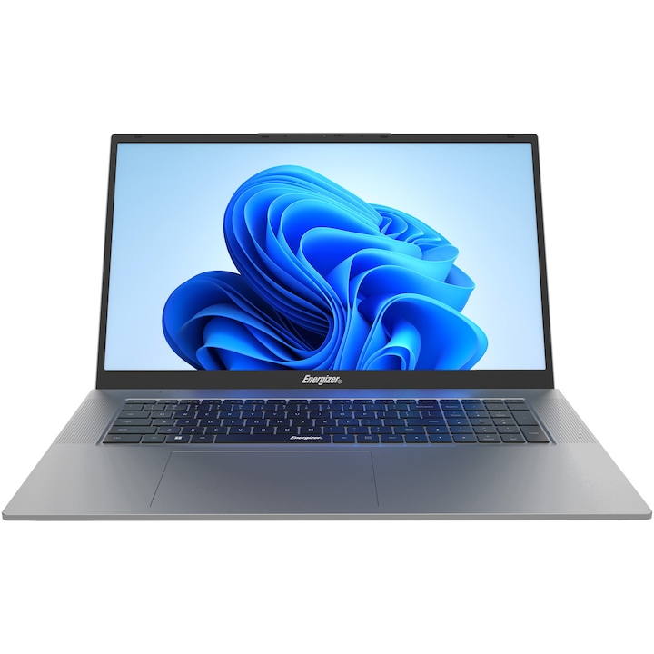Laptop Energizer EnergyBook Pro cu procesor Intel® Pentium® Gold 6500Y pana la 3.40GHz, 18.5'', IPS, FHD, 4GB RAM, 128GB SSD, Intel® UHD Graphics 615, Windows 11 Home, Light Grey