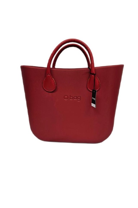 Geanta O bag tip shopper, Rosu, 41x32x12 cm