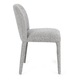 Set 2 scaune dining textil gri Antara 47.5x57.5x81h