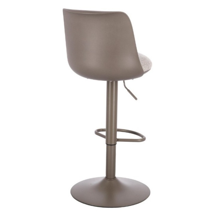 Lowell barna bézs 2 bárszék, 41x48,5x87/108h