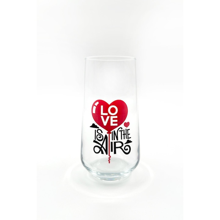 470 ml-es üveg pohárkészlet, Hermia Concept, többszínű, 6 darab