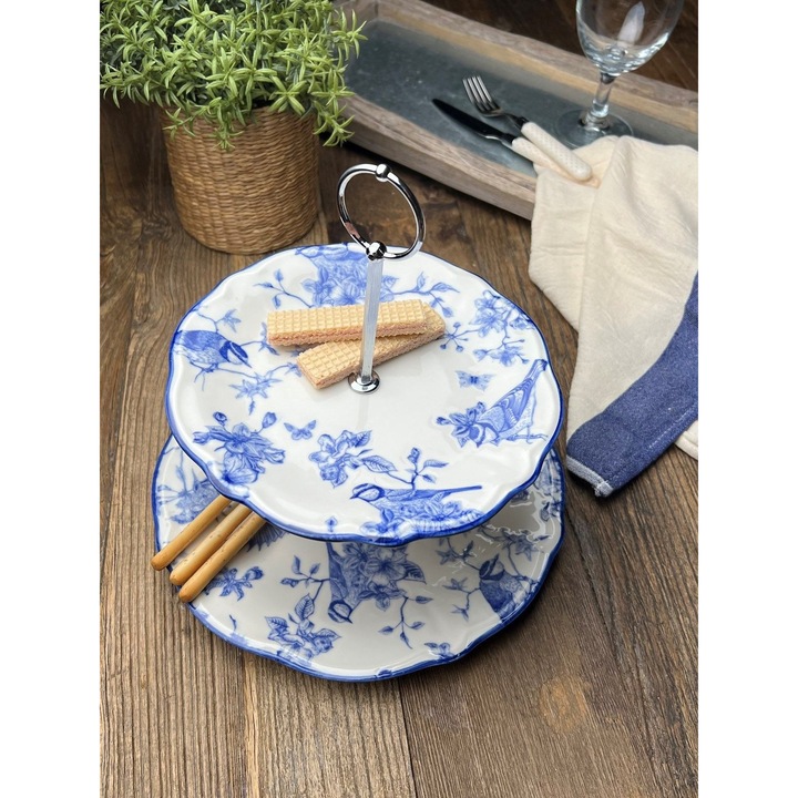 Hermia Concept tányérkészlet, 21x21cm és 26x26cm, többszínű