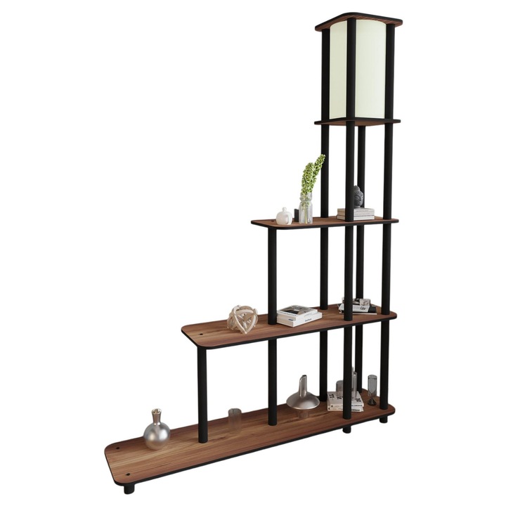 Lampadar Opviq 092, nuc, 1 x E27, 17x35cm, inaltime totala 150cm