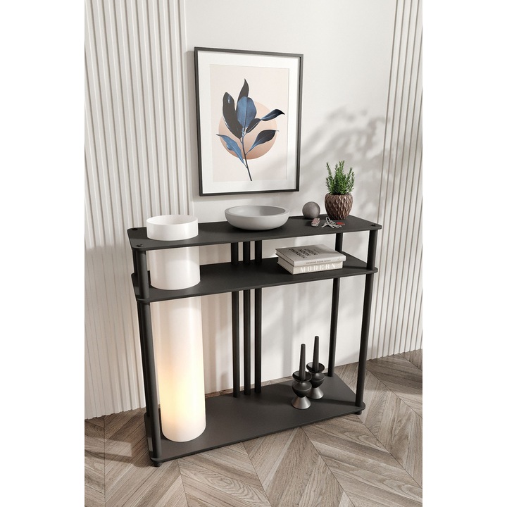 Lampadar Opviq 269, negru, 1 x E27, 17x84cm
