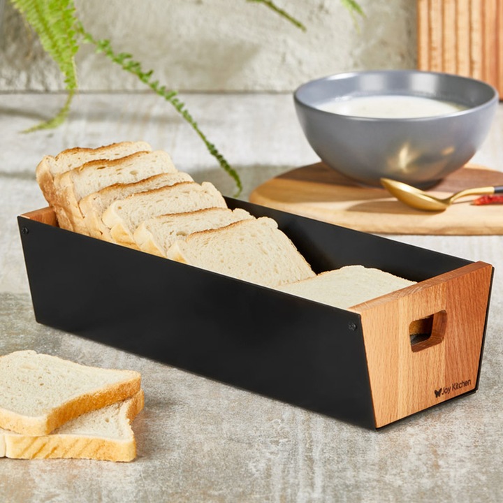 Hermia Concept élelmiszeres doboz, 676-os modell, fa, 28x14,5x9cm, natúr