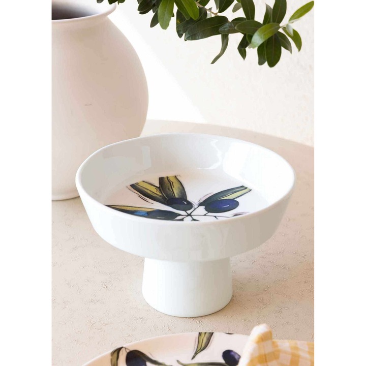 Bol Hermia Concept, 23x14cm, ceramic, multicolor, set 1 bucata