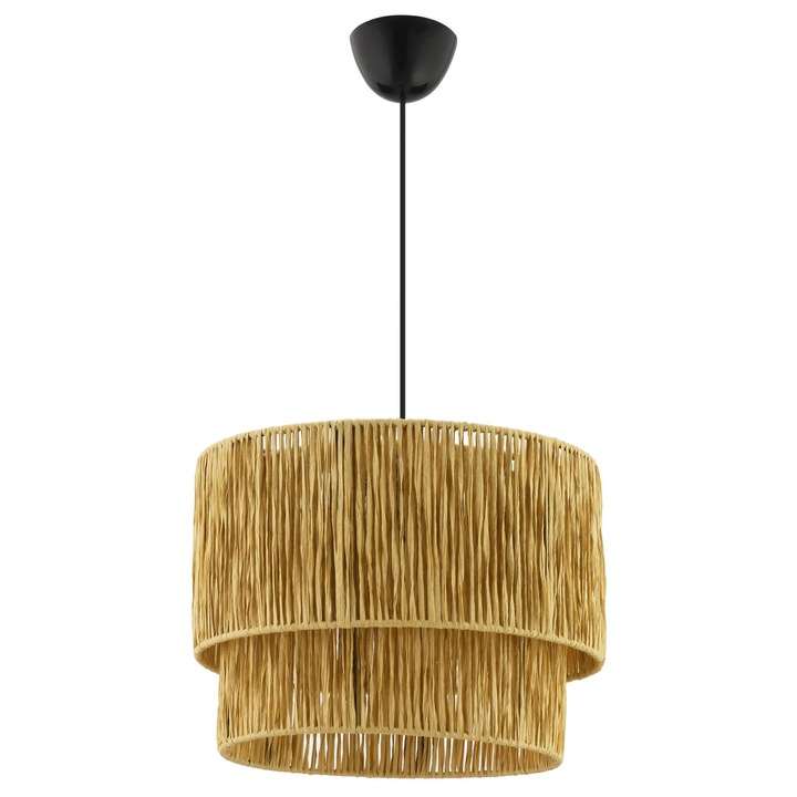 Candelaru, Opviq, Negru/Maro, E27, Metal