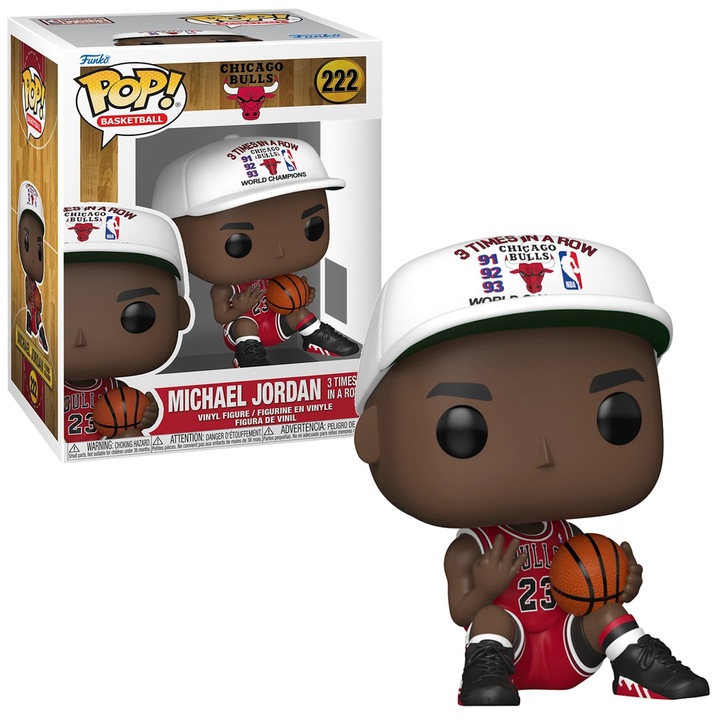 Funko POP! figura! Chicago Bulls, Michael Jordan, többszínű, 10x15cm