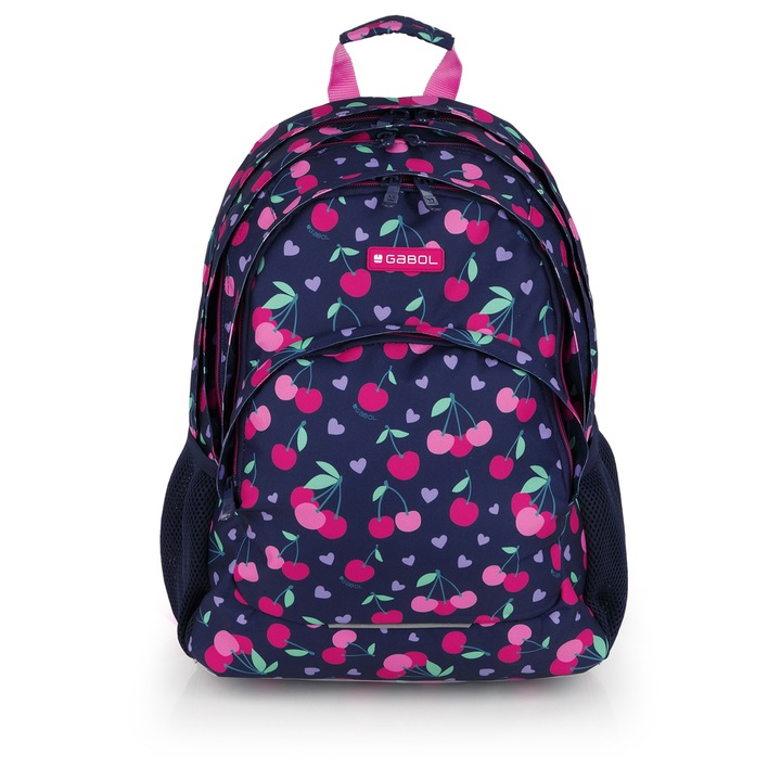Rucsac Gabol Sweet, Trei compartimente, Material impermeabil, 44 x 32 x 18cm