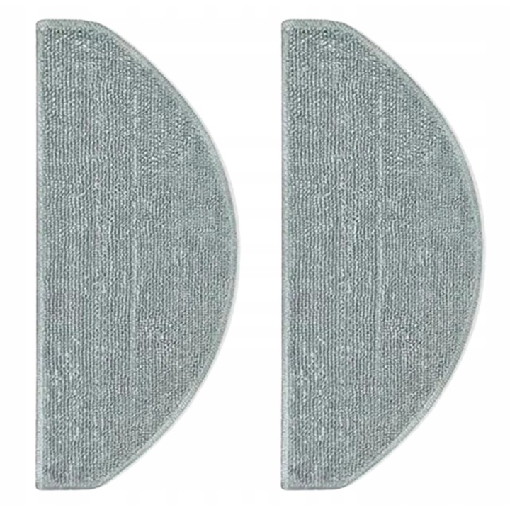 Lavete mop, AreoSe, Compatibil cu Xiaomi Robot Vacuum S20, E10, E12, 2 bucati, 100% microfibra, reutilizabile, lavabile la masina, curatare eficienta