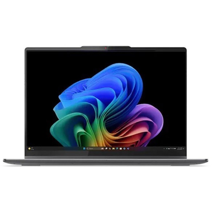 Laptop Lenovo Yoga-7 Hybrid (2-in-1), 16" WUXGA Touchscreen, Intel® Core™ Ultra 7 256V pana la 4.8 GHz, 16 GB RAM LPDDR5x 8533, 1 TB SSD, Intel Arc Graphics, Windows 11 Pro, Luna Grey 1 TB