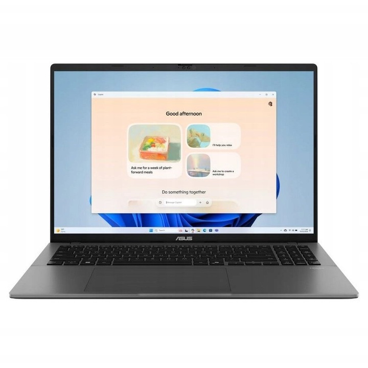 Laptop ASUS VivoBook S16, 16" WUXGA, Intel® Core™ 5 210H pana la 4.8 GHz, 16 GB RAM DDR5, 512 GB SSD, Intel® UHD Graphics, Windows 11 Home, Matte Gray 512 GB