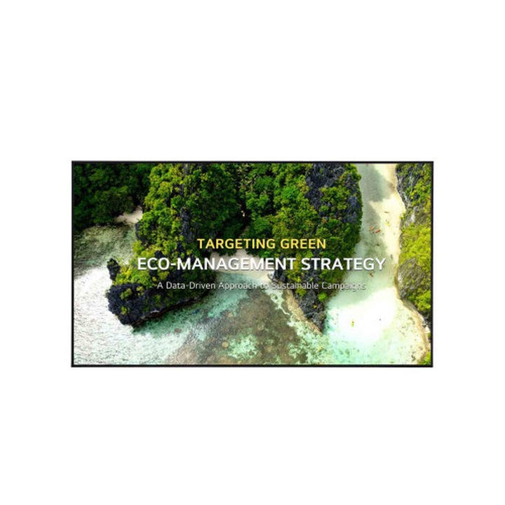 Monitor videowall, LG, 86UL3Q-E.AEU, 86", 4K Ultra HD, negru, LED, 350 lm, 3840x2160, VESA 600x600, difuzoare integrate, Wi‑Fi, HDMI, USB