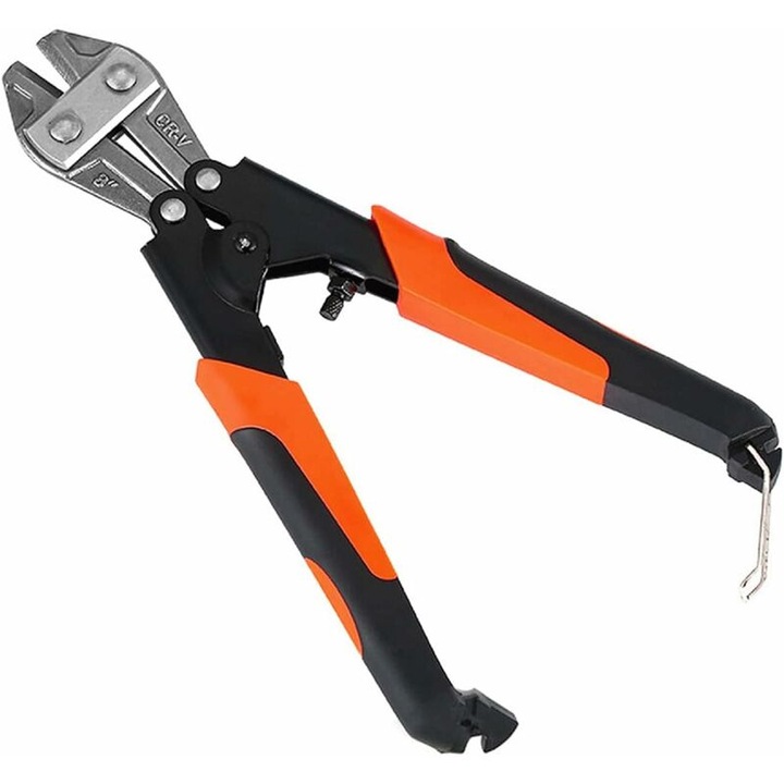 Kompakt vágófogó, 6 mm, 217 mm, CR-V, csúszásmentes fogantyú