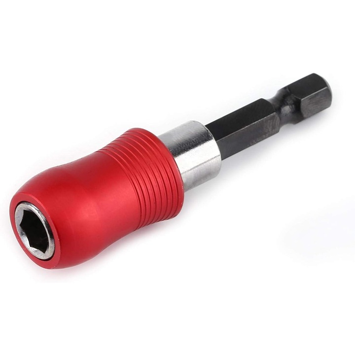 Suport bit, extensie pentru bormasina, lungime 60mm, magnet