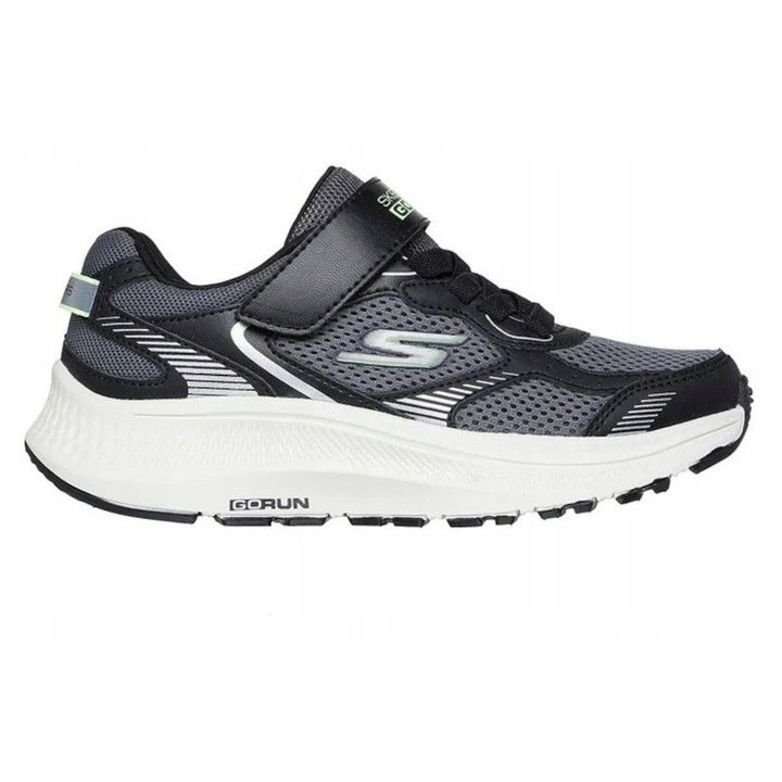 Pantofi dama Skechers casual cu velcro, negru, 36.5 EU