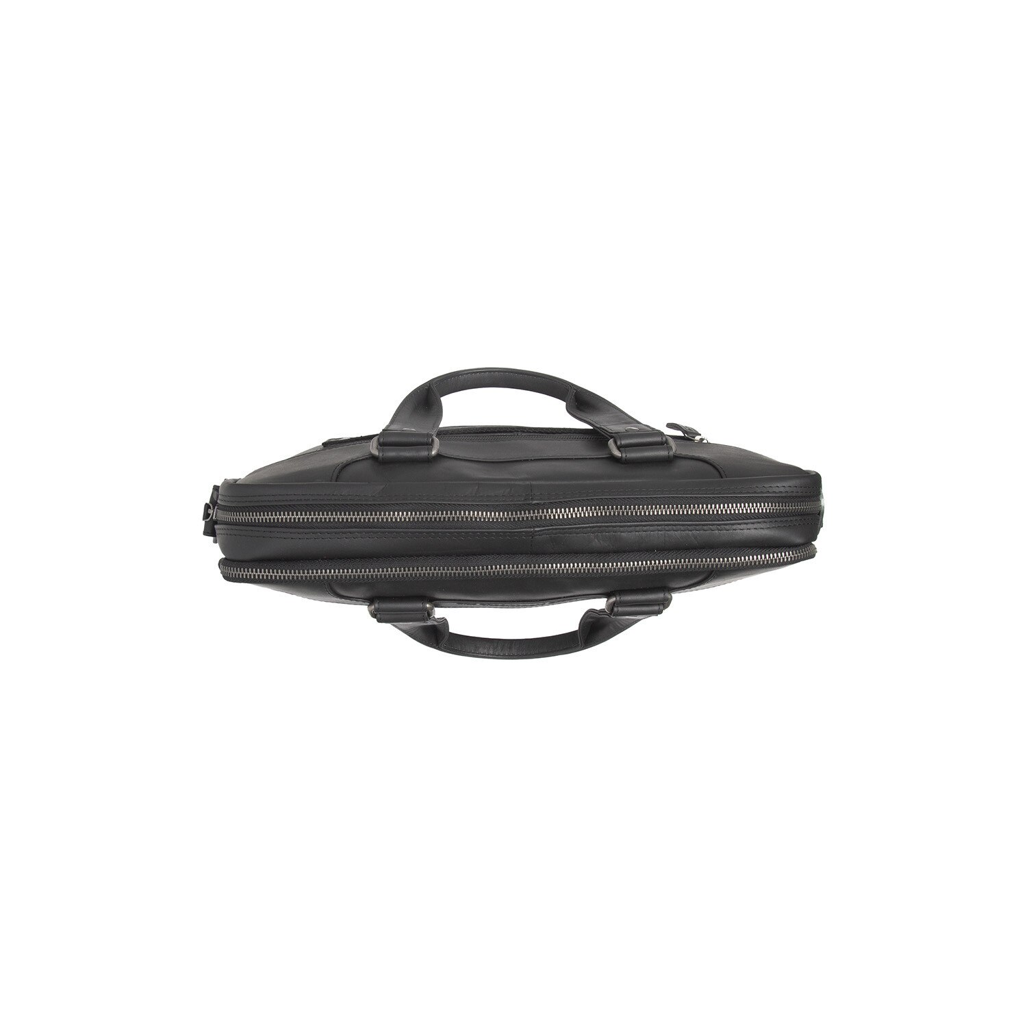 Geantă laptop Montara, The Chesterfield Brand, piele naturală, negru, 37x9x31cm