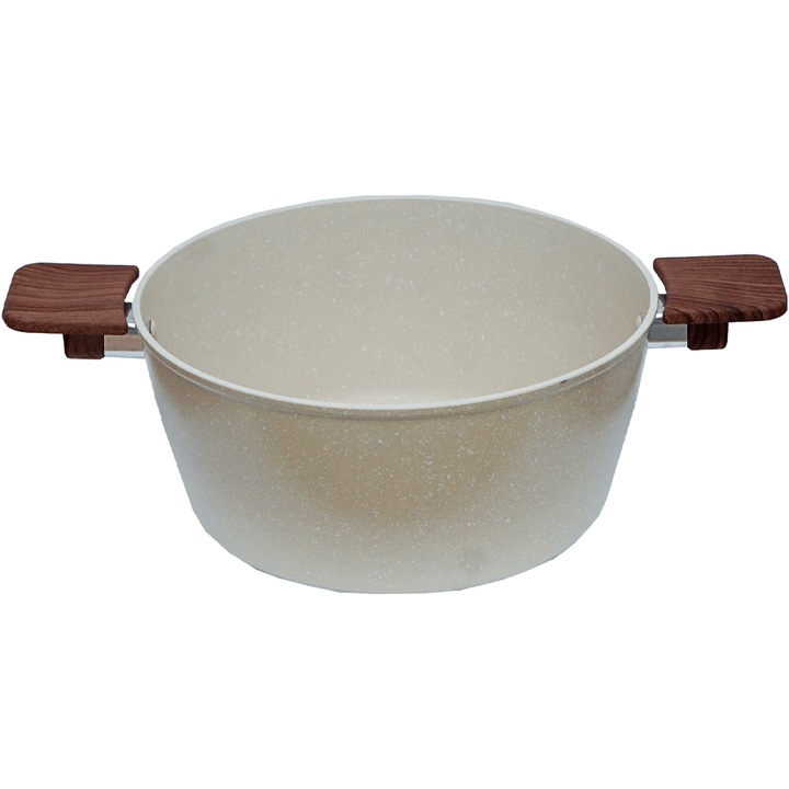 Oala granit fara capac 26 cm, 6 litri Adison