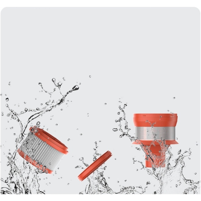 Aspirator vertical fără fir Xiaomi G9 Plus, 2 în 1, 120 AW, alb, capacitate 0.6L, autonomie 60 min.