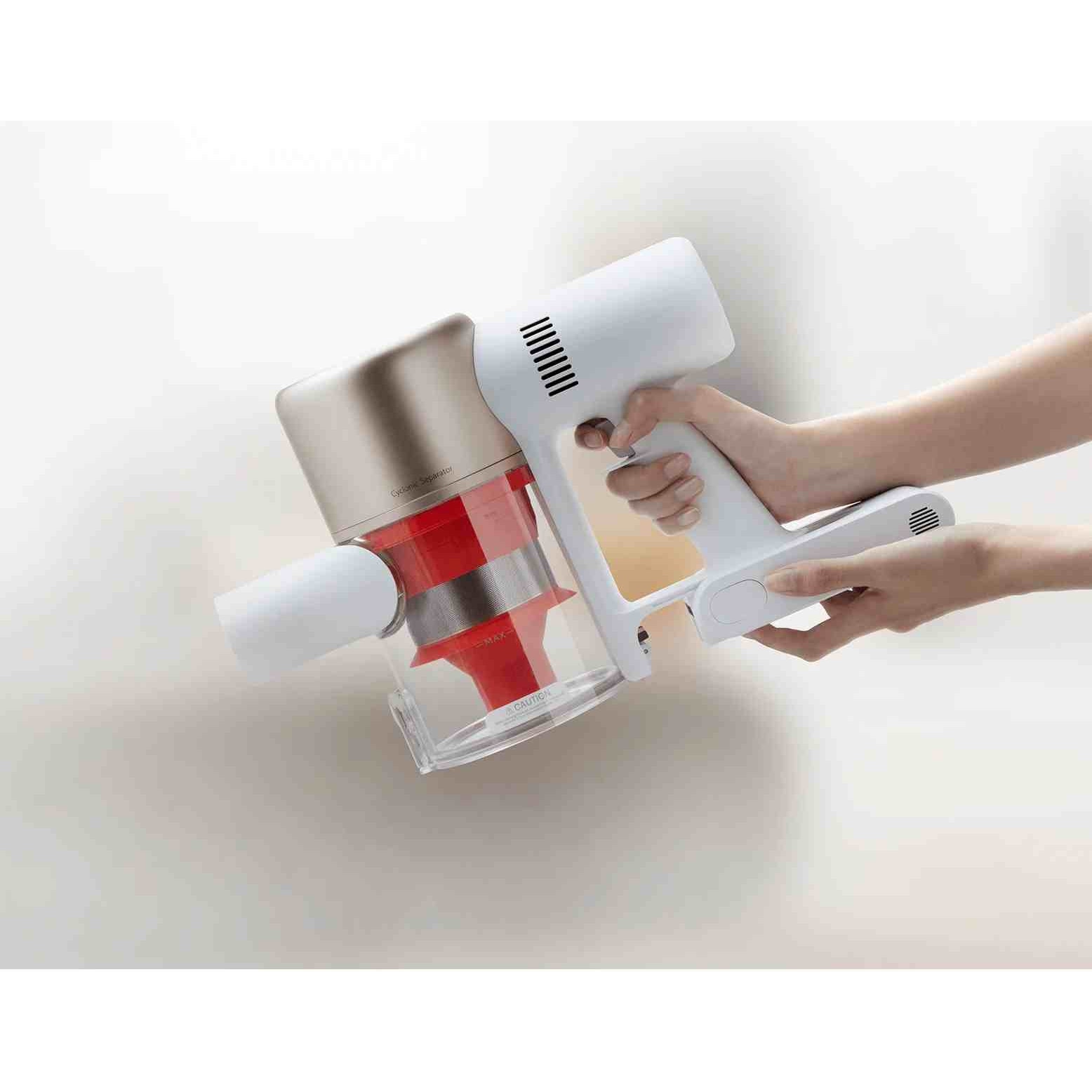 Aspirator vertical fără fir Xiaomi G9 Plus, 2 în 1, 120 AW, alb, capacitate 0.6L, autonomie 60 min.