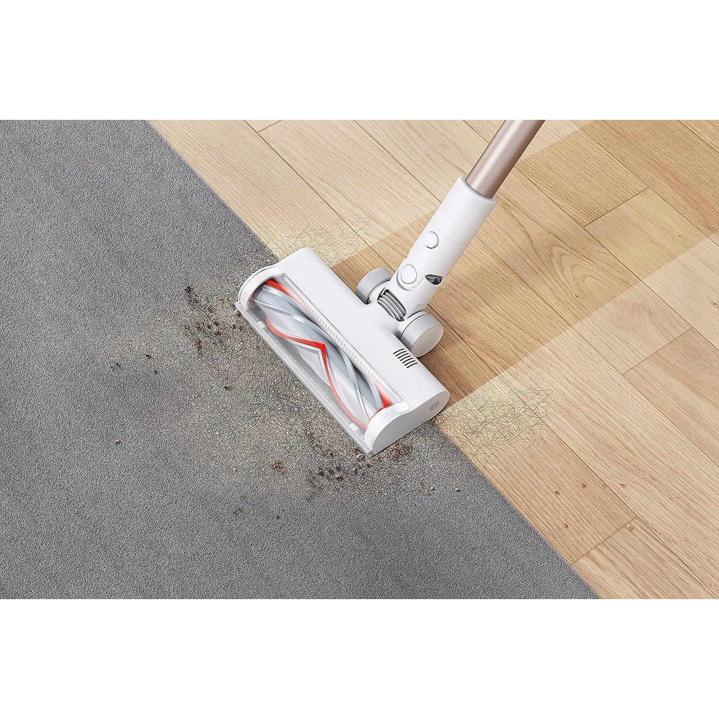 Aspirator vertical fără fir Xiaomi G9 Plus, 2 în 1, 120 AW, alb, capacitate 0.6L, autonomie 60 min.