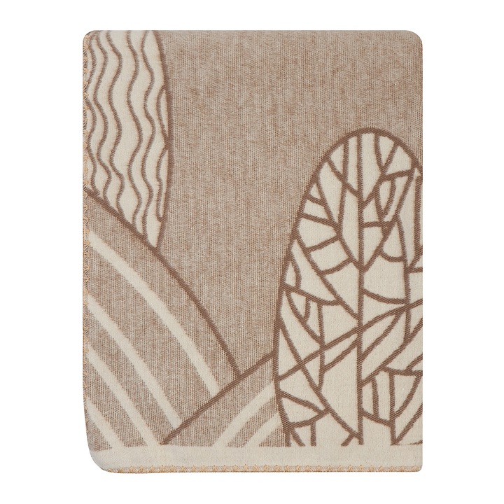 Pled Cozy Takarók 100% pamut, 170x205cm, natúr, puha, légáteresztő