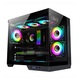 Геймърски компютър I7-4770, 16GB, RX580 8GB, 240GB SSD + 1TB HDD, Комплект слушалки и RGB клавиатура
