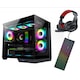 Calculator Gaming I7-4770, 16GB, RX580 8GB, SSD 128GB + HDD 1TB, Set Casti si Tastatura RGB
