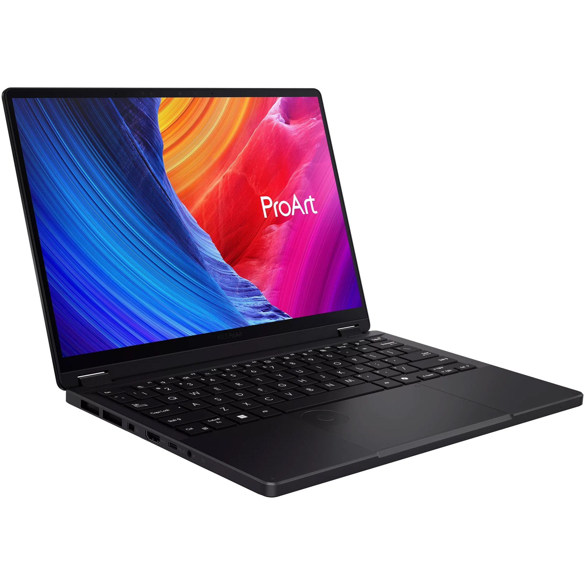 Laptop ASUS ProArt PX13 HN7306EA cu procesor AMD Ryzen™ AI MAX+ 395 pana la 5.1GHz, 13.3'', 3K, OLED, Touch, 64GB LPDDR5X RAM, 1TB SSD, AMD Radeon™ Graphics, Windows 11 Pro, Nano Black
