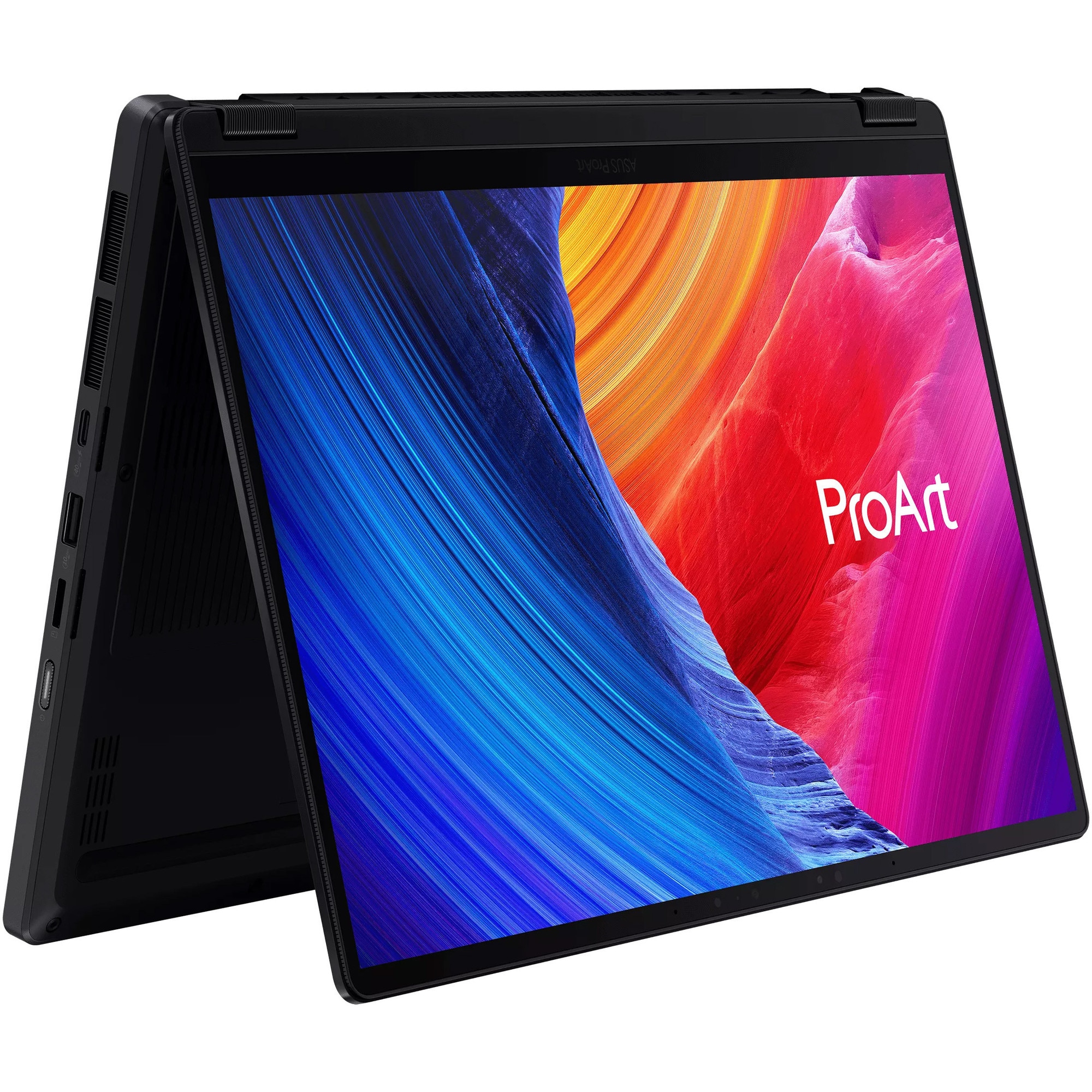 Laptop ASUS ProArt PX13 HN7306EA cu procesor AMD Ryzen™ AI MAX+ 395 pana la 5.1GHz, 13.3'', 3K, OLED, Touch, 64GB LPDDR5X RAM, 1TB SSD, AMD Radeon™ Graphics, Windows 11 Pro, Nano Black