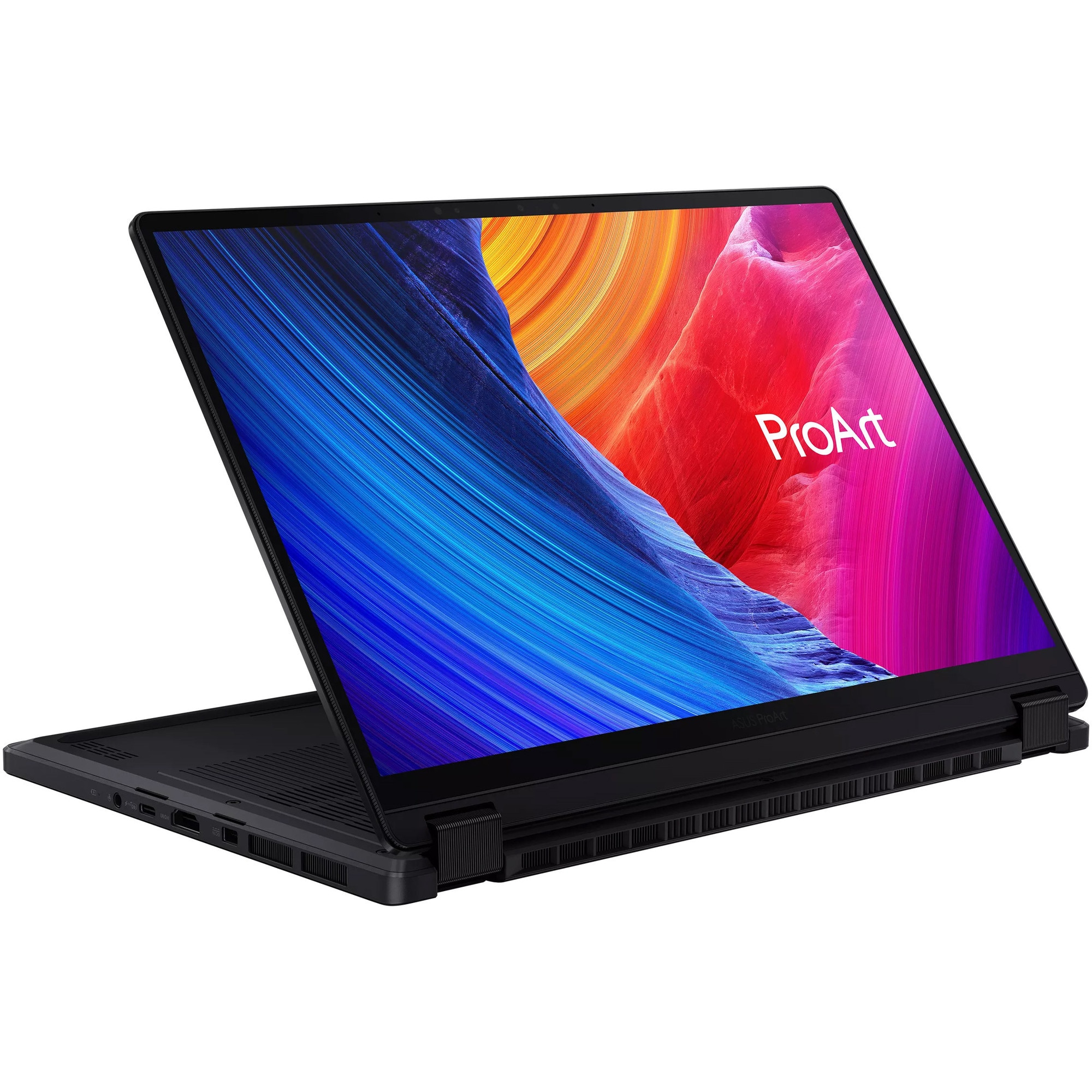 Laptop ASUS ProArt PX13 HN7306EA cu procesor AMD Ryzen™ AI MAX+ 395 pana la 5.1GHz, 13.3'', 3K, OLED, Touch, 64GB LPDDR5X RAM, 1TB SSD, AMD Radeon™ Graphics, Windows 11 Pro, Nano Black