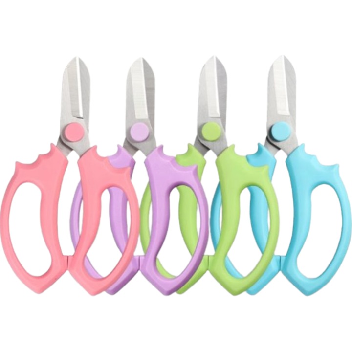 Foarfeca universala pentru gradinarit, YIWU OUMI, pentru taieri precise, manevrare confortabila, 20cm