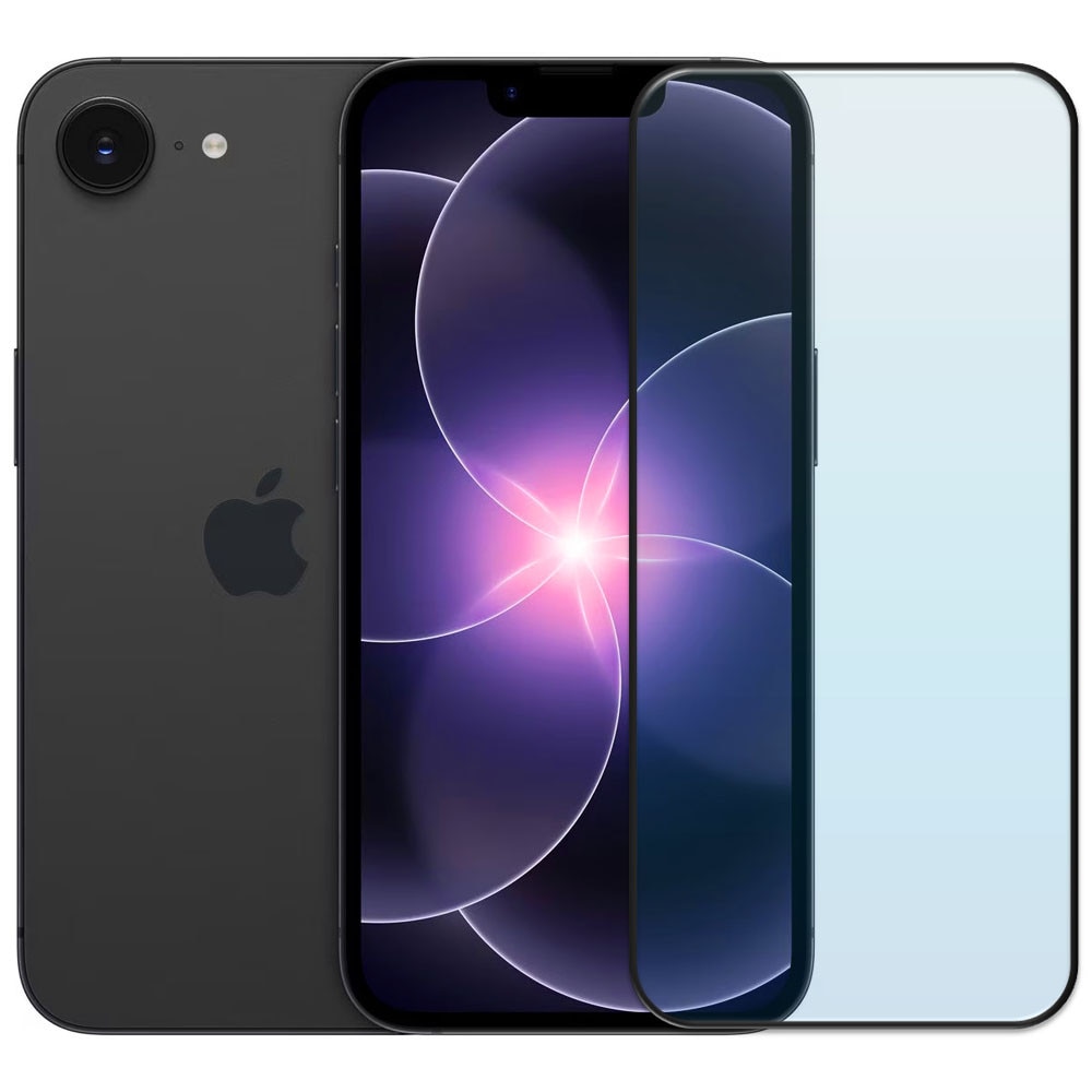 Folie din sticla securizata pentru Apple iPhone 17e, HAMSTERBOX Glass Shield, Protectie completa ecran, Full face, Aplicare rapida, Case Friendly, Transparenta