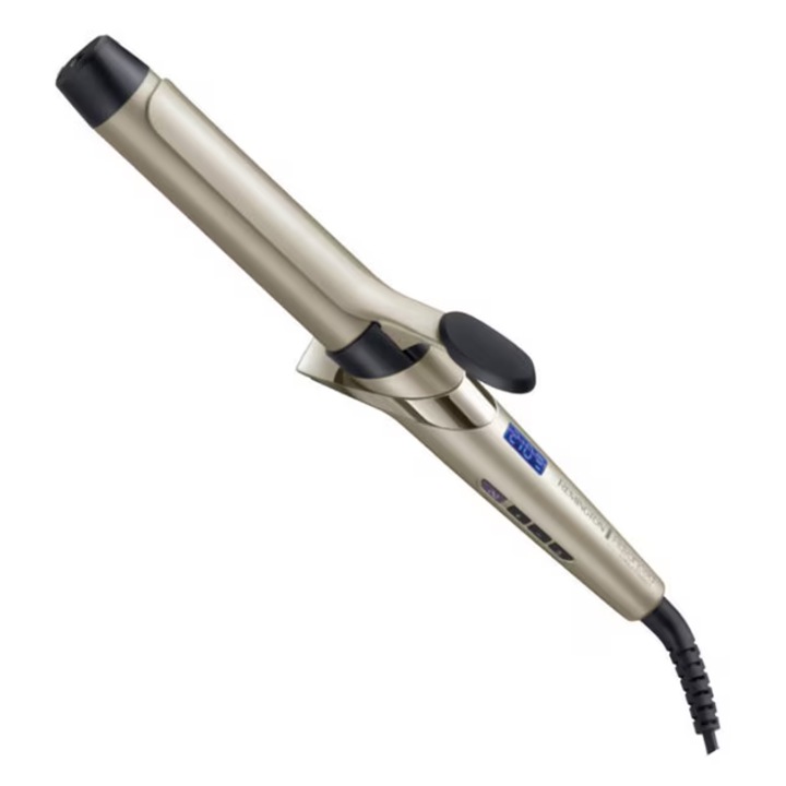 Ondulator de par 32 mm, ceramica cu Shea, senzor inteligent, protectie UV, ecran LCD, 210°C, auriu