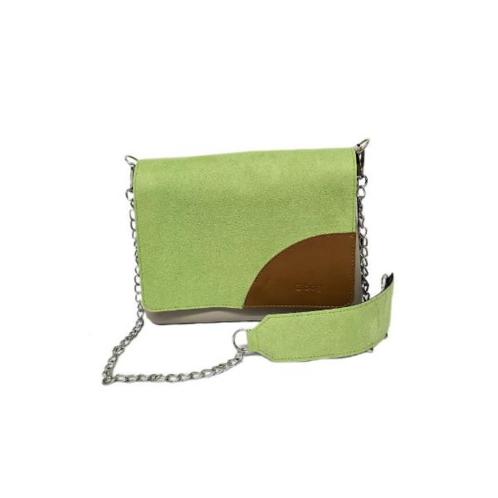 Geanta O bag, Multicolor, cu compartiment unic, din poliuretan si piele ecologica