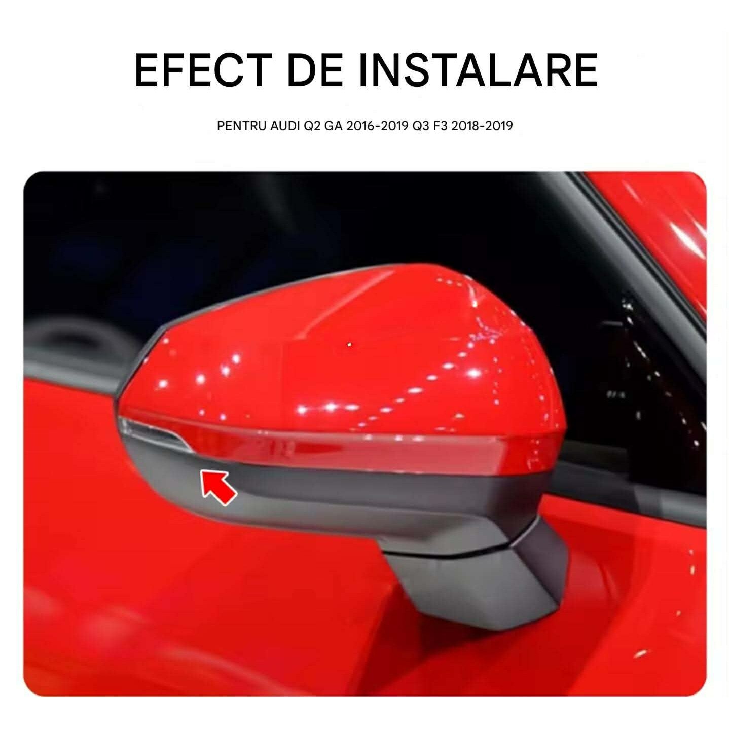 Set 2 semnalizari dinamice oglinda AUDI Q2 2018-2020, AUDI Q3 2019-2020 ...