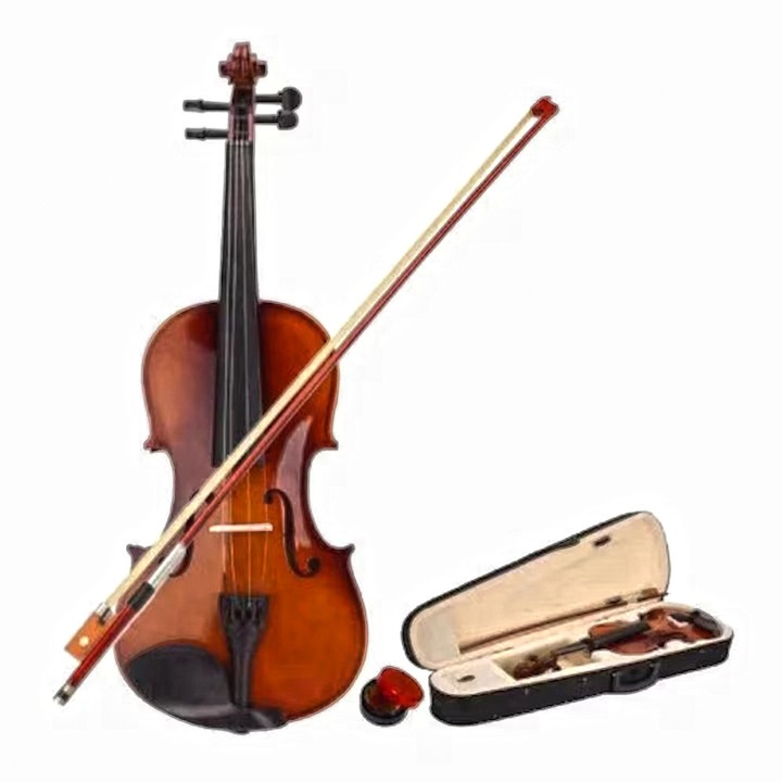 Klasszikus fa játékhegedű 4/4 gyerekeknek