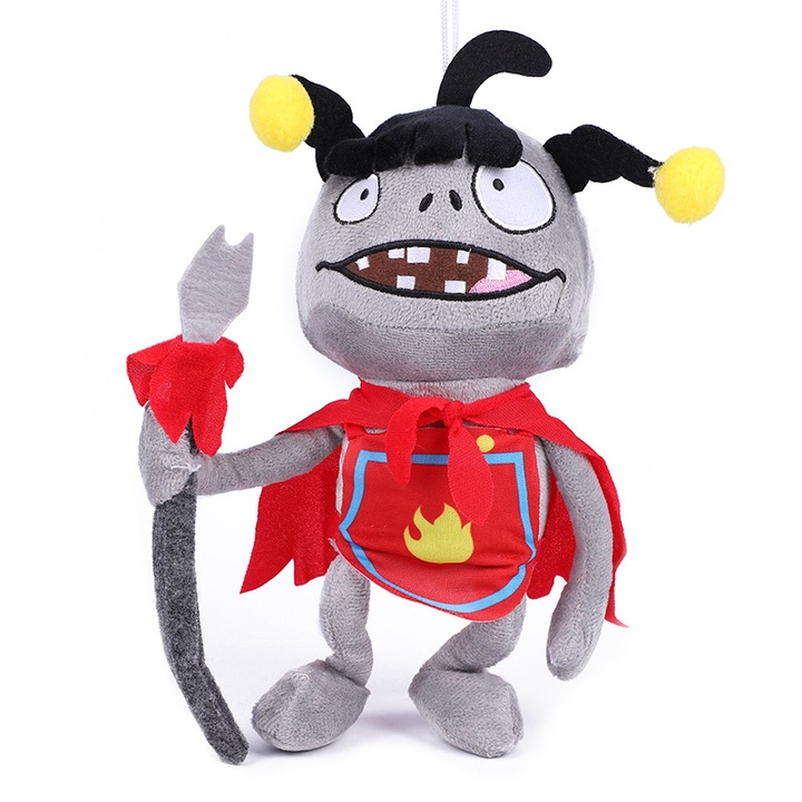 Jucarie de plus Plants vs. Zombies, sulita cu ciucure rosu