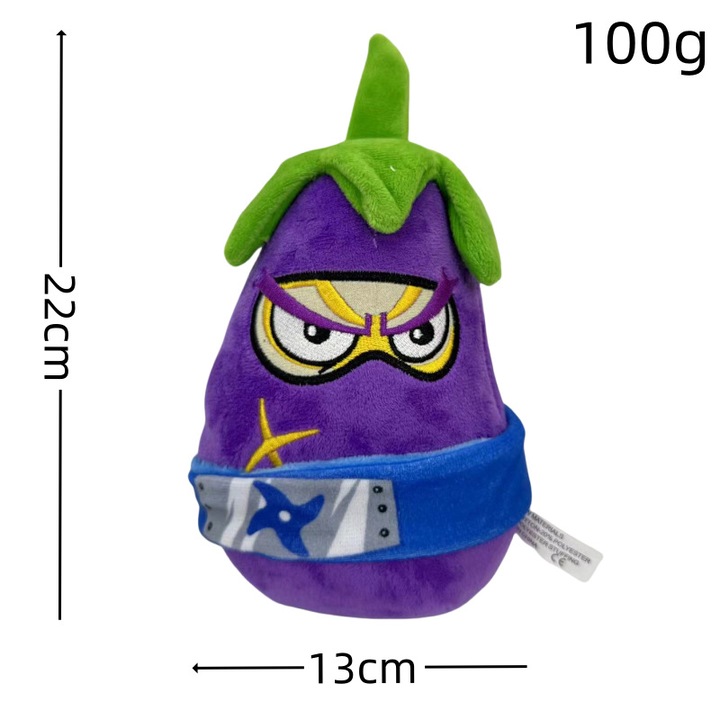 Jucarie de plus Plants vs. Zombies - Eggplant Ninja
