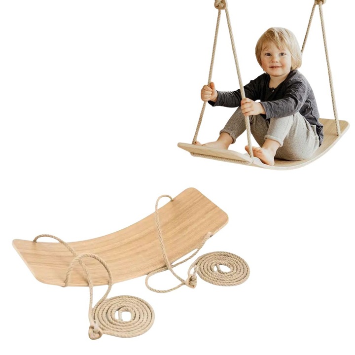 Egyensúlyozó deszka, LMK, 2 az 1-ben, fa