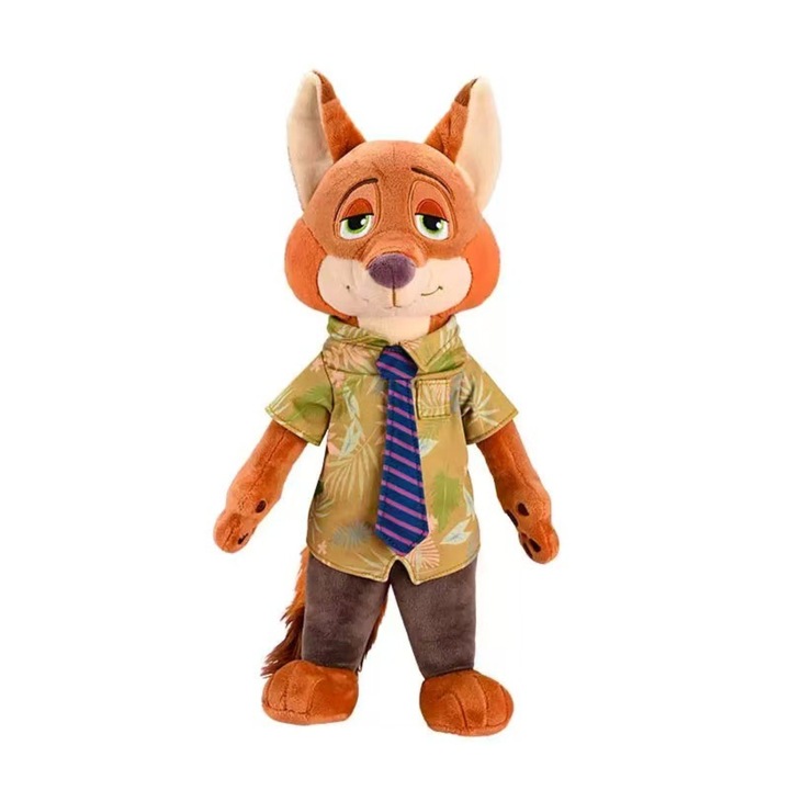 Jucarie de plus Nick Wilde Zootopia, 40cm, multicolor, material ultra-moale