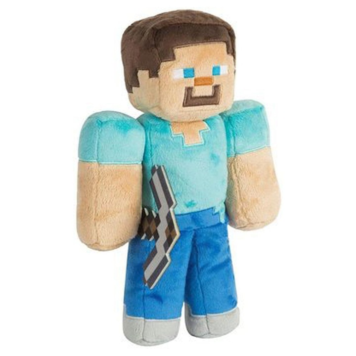 Jucarie de plus Minecraft, set, multicolor, 18x30cm