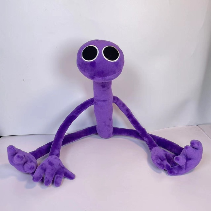 Figurina de plus Rainbow Friends, violet, 50cm