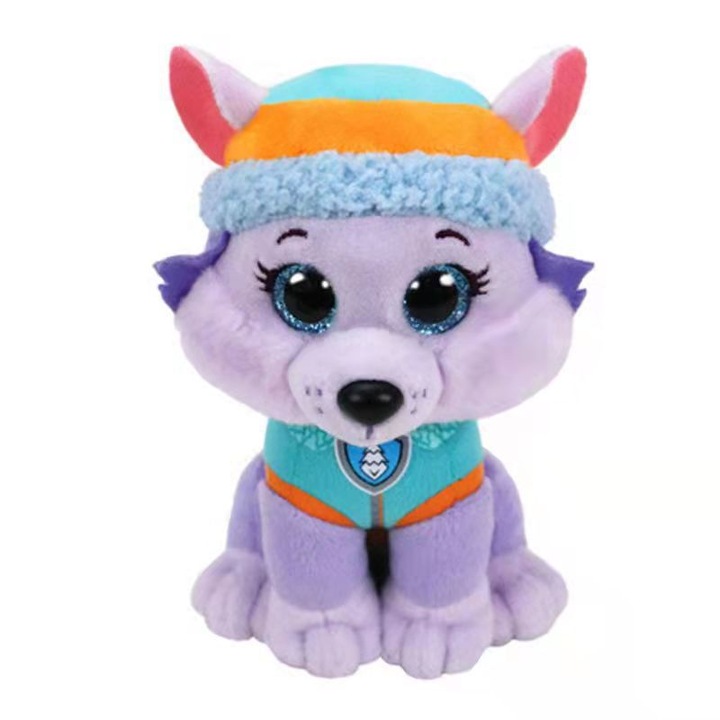 Figurina Paw Patrol, 15cm, set 1 jucarie plush