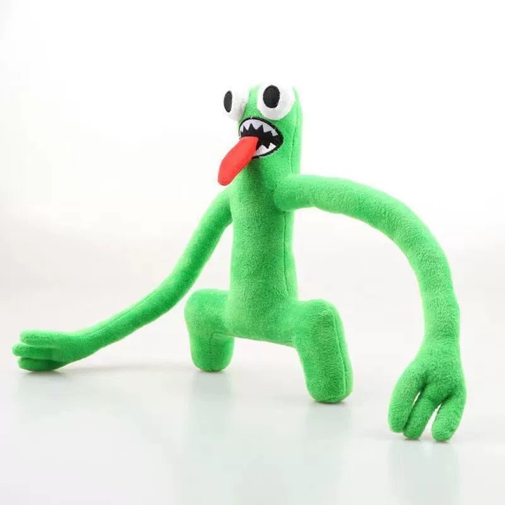 Jucarii de plus - Figurine colorate, set de animale de plus, 30x45cm, multicolor