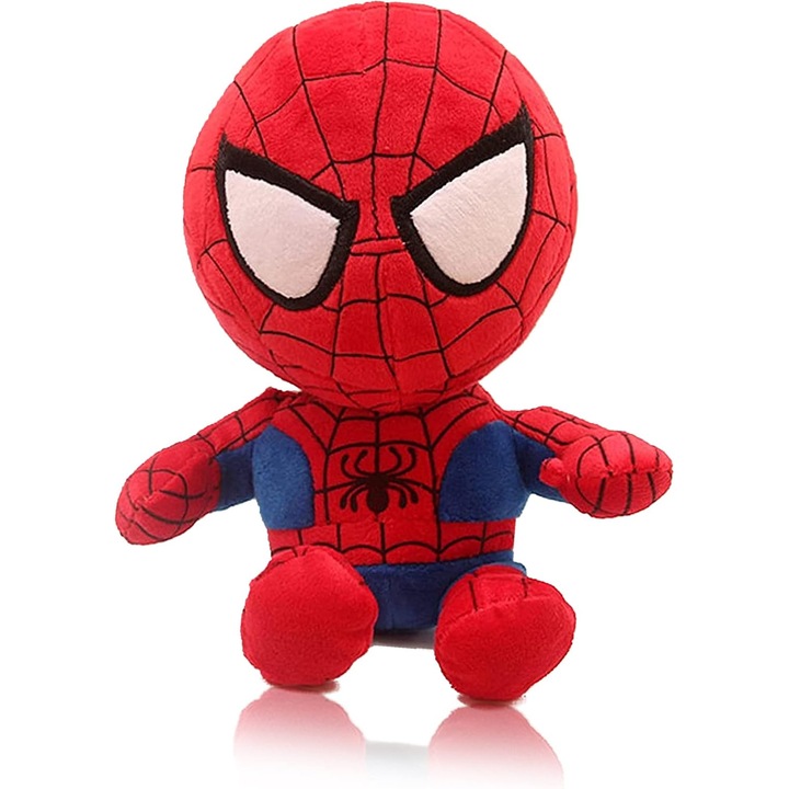 Jucarie de plus Spiderman 10 inch, design special, multicolor, pentru toate varstele