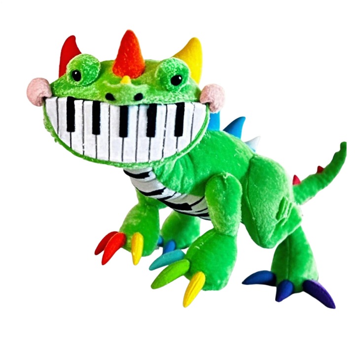Jucarie de plus Pianosaurus 25CM, dinozaur, set de jocuri