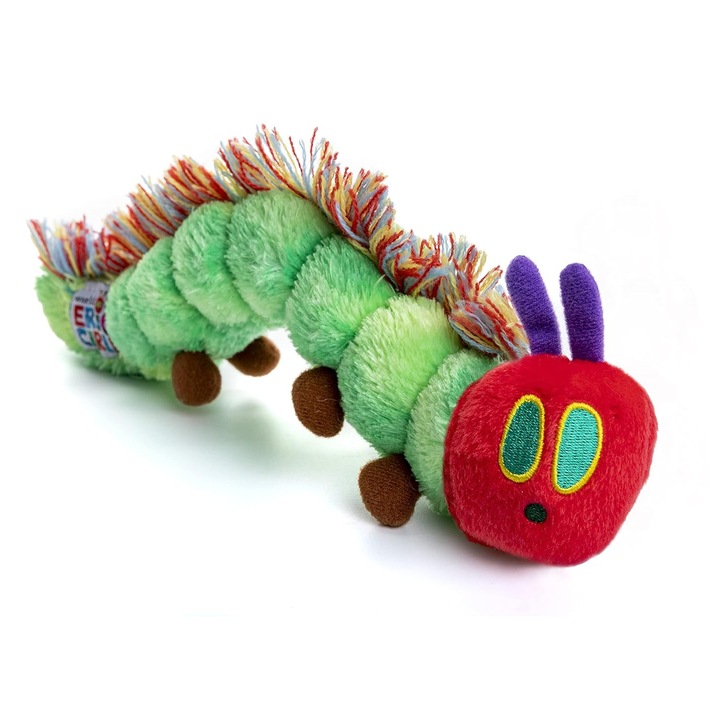 Jucarie de plus, Very Hungry Caterpillar, 40cm, multicolor