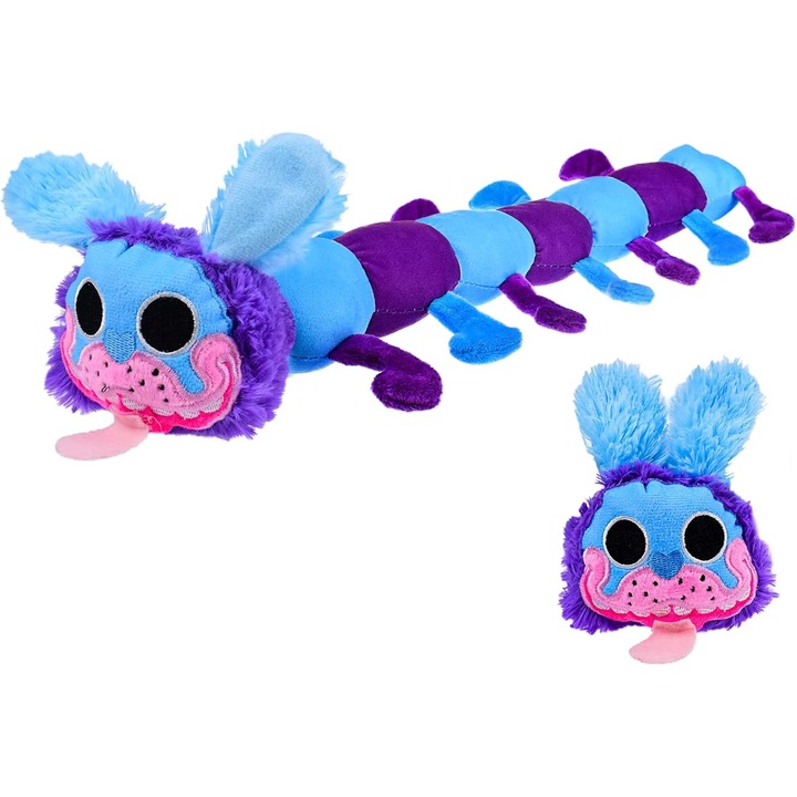Jucarie de plus Poppy Playtime, Huggy Wuggy, 60cm, multicolor, pentru copii
